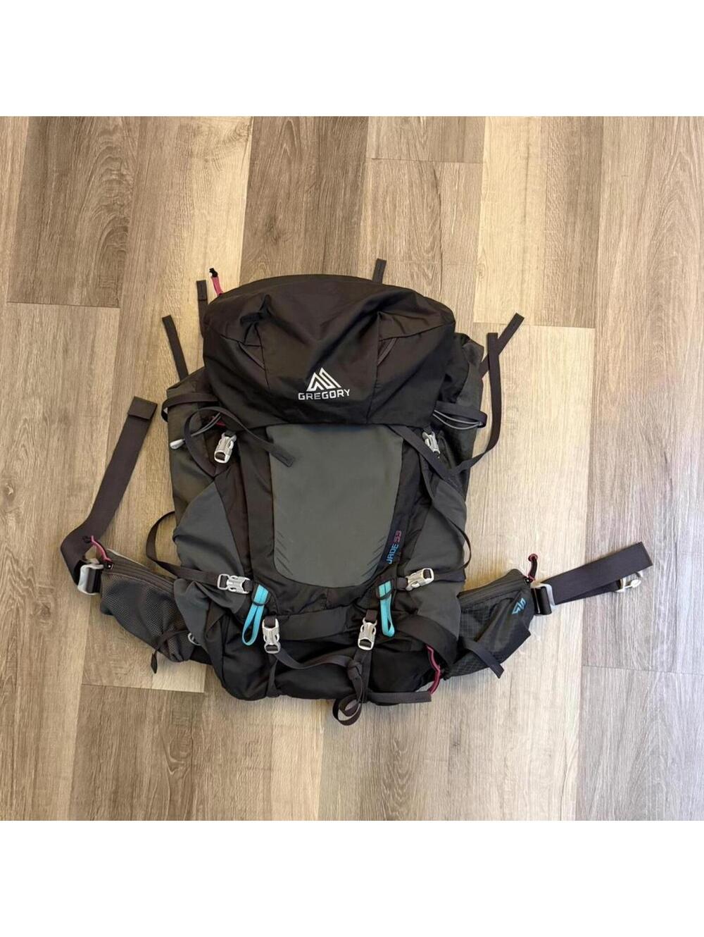 Gregory Jade 53 women small black backpack #hiking #outdoor